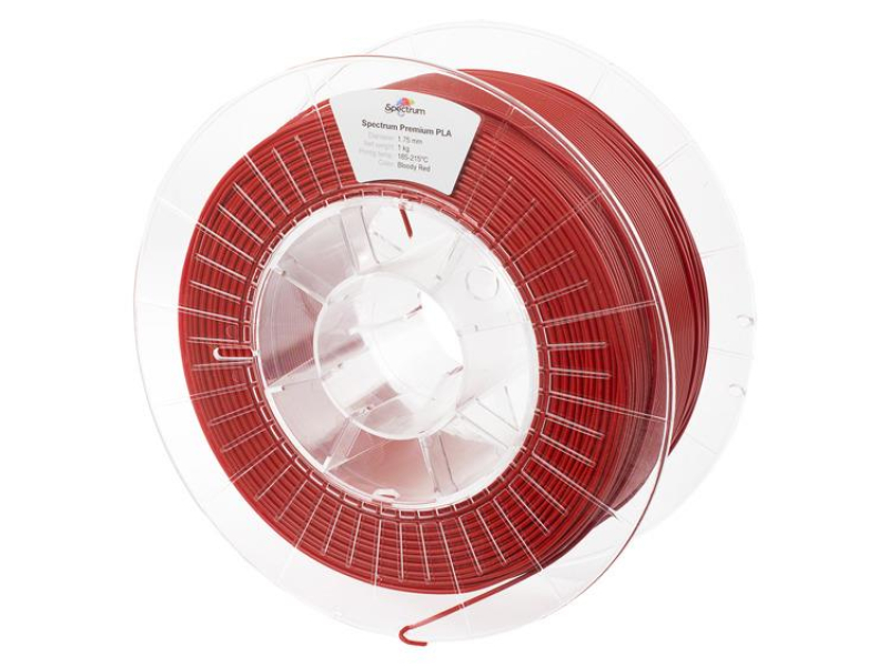 Spectrum PLA Bloody Red 1.75mm 1kg